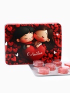 УЦЕНКА Леденцы «С любовью», со вкусом клубника со сливками, 16 г - Фото 1