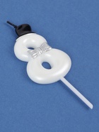 Свеча для торта «Джентельмен», цифра 8, белая 10603428 - фото 13726480