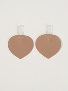 Пяткоудерживатели с петелькой, 5.8×4.4 см, бежевые - Фото 1