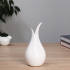 Ваза настольная «Эллис», 17×8 см, керамика, белая - Фото 3