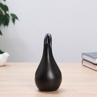 Ваза настольная «Эллис», 17×8 см, керамика, чёрная 10697581