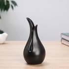 Ваза «Эллис», 17×8 см, керамика, чёрная - Фото 3