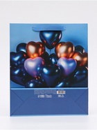 Пакет подарочный «Подарок», M, 25.5×32×9 см - Фото 5