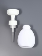 Бутылочка для хранения, с пенообразующим дозатором в форме цветка, 300 мл, белая - Фото 4