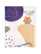 Папка формат А4 с 30 прозрачными файлами МИКС Зверята - Фото 2