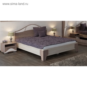 УЦЕНКА Кровать Верона 1600×2000, с основанием, Ясень шимо