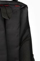 УЦЕНКА Рюкзак 37*17*54 см, 2 отд на молнии, 2 н/кармана, 2 б/кармана, черный/оранжевый - Фото 2