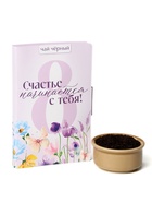 Чай подарочный в открытке «Счастье начинается с тебя», 10 г 10707347 - фото 13724677