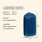 УЦЕНКА Спальник 2 слоя, левый, одеяло+подг. 220×90 см, +10/+25 camping comfort summer - Фото 4