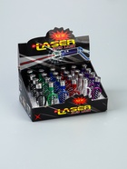 Фонарик - лазер брелок для ключей на карабине «Камушек», МИКС (комплект 24 шт) - фото 65274944