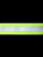 Пояс светоотражающий, эластичный, с фастексом, 57 - 101 см × 4.5 см, зелёный - Фото 7