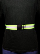 Пояс светоотражающий, эластичный, с фастексом, 50 - 100 см × 4.5 см, зелёный - Фото 8