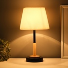 Светильник настольный «Дипломат» 1×40 Вт Е27 черный/бежевый 22.5×22.5×39.5 см - фото 4728128