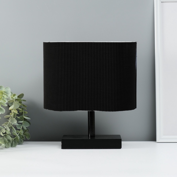 Светильник настольный «Консул» 1×40 Вт Е27 черный 25×13×29 см - Фото 1