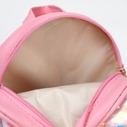Рюкзак детский «Выбражулька» на молнии, размер 17×5×17 см, розовый - Фото 8