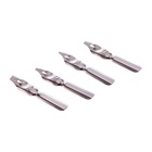 Набор для каллиграфии, перьевая и стеклянная ручка, чернила, подставка, перья 5 штук, чернильница - Фото 9