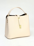 Сумка женская тоут на молнии, цвет молочный - фото 808563671 Сумка женская тоут на молнии, цвет молочный - фото 808563671