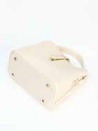 Сумка женская тоут на молнии, 23×12×20 см, однотонная, молочная - Фото 8