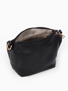 Сумка женская тоут на клапане, с косметичкой, 17×11×22 см, однотонная, чёрная 10718825