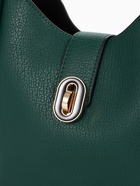 Сумка женская тоут на клапане, с косметичкой, 17×11×22 см, однотонная, тёмно-зелёная - Фото 4