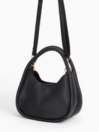 Сумка женская тоут на молнии, 23×10×16 см, однотонная, чёрная - Фото 3