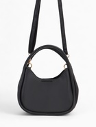 Сумка женская тоут на молнии, 23×10×16 см, однотонная, чёрная - Фото 5