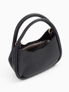 Сумка женская тоут на молнии, 23×10×16 см, однотонная, чёрная - Фото 8