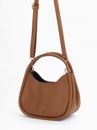 Сумка женская тоут на молнии, 23×10×16 см, однотонная, коричневая - Фото 3