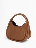 Сумка женская тоут на молнии, 23×10×16 см, однотонная, коричневая - Фото 7