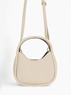 Сумка женская тоут на молнии, 23×10×16 см, однотонная, белая - Фото 5