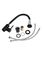 УЦЕНКА Смеситель для кухни ZEIN Z3403, силикон. излив, картридж 40 мм, двухрежимный аэратор 10859737