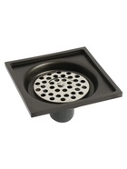 УЦЕНКА Трап ZEIN, 100×100 мм, вертикальный, d=32 мм, нержавеющая сталь, серый - Фото 3