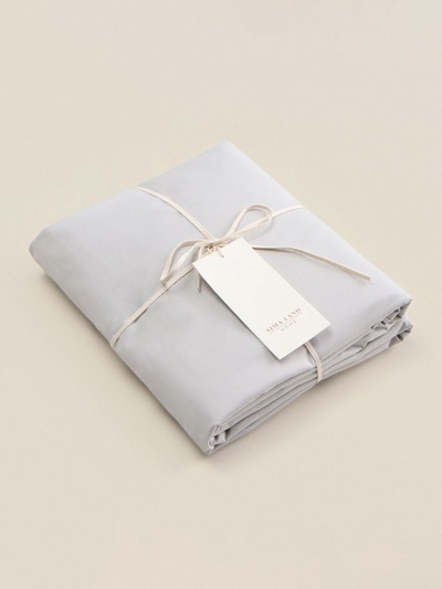 Пододеяльник 1.5-спальный SL Home Percale, 150×220 см, серый, перкаль