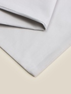 Пододеяльник евро SL Home Percale 300ТС, 200×220 см, серый, перкаль - Фото 8