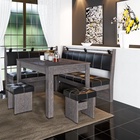 УЦЕНКА Кухонный уголок «Остин», стол 1000×600×740 мм, банкетка 2 шт., цвет венге цаво / браун 97975 - фото 14986269