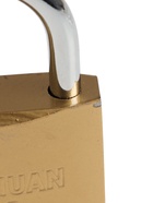 УЦЕНКА Замок навесной тип 14, 63 мм, 3 ключа 10859808