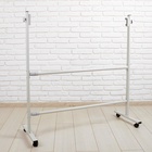 Подставка на колесах регулируемая для магнитно-маркерной, меловой, пробковой доски от 110 см до 200 см - Фото 1