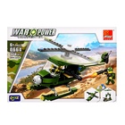 Конструктор блочный Военные «Современная техника. Вертолёт», 170 деталей 10858483