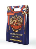 Подарочный набор, ежедневник, блок бумаги и ручка «23 февраля» - Фото 8