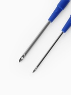 Игла для вышивания TEIRA, для ковровой техники, d=1.3/1.6/2.2 мм, с нитевдевателями, голубая, синяя - Фото 13