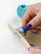 Игла для вышивания TEIRA, для ковровой техники, d=1.3/1.6/2.2 мм, с нитевдевателями, голубая, синяя - Фото 5