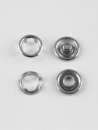 Кнопки рубашечные TEIRA, открытые, d=9.5 мм, 10 шт., в пластиковом боксе, цвет серебряный - Фото 5