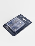 Кнопки рубашечные TEIRA, закрытые, d=9.5 мм, 10 шт., в пластиковом боксе, цвет серебряный - Фото 7