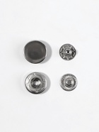 Кнопки установочные TEIRA, Альфа (S-образные), d=15 мм, 10 шт., в пластиковом боксе, цвет серебряный - Фото 5