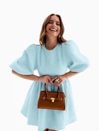 Сумка женская тоут на молнии, 22×8×15 см, коричневая - Фото 5