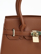 Сумка женская тоут на молнии, 22×8×15 см, коричневая - Фото 11