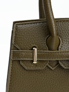 Сумка женская тоут на молнии, 22×8×15 см, зелёная - Фото 12