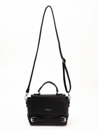 Сумка женская мессенджер на магните, 22×11×17 см, чёрная - Фото 2