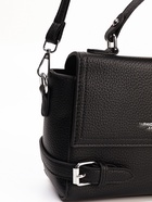 Сумка женская мессенджер на магните, 22×11×17 см, чёрная - Фото 6