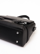 Сумка женская мессенджер на магните, 22×11×17 см, чёрная - Фото 7